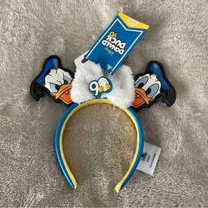 Disney Minnie Ear Headband - Donald Duck 90th Anniversary NWT